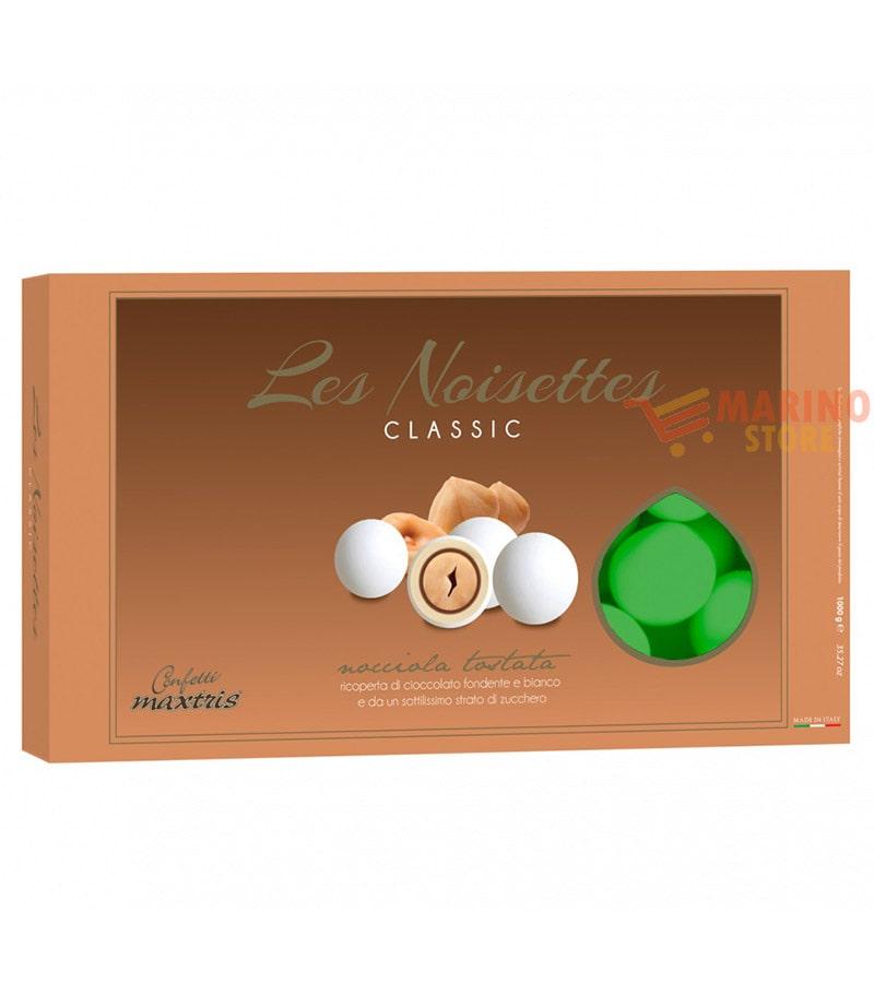 Confetti Verdi alla Nocciola Les Noisettes Maxtris - Altri Colori -  Italiana Confetti Maxtris