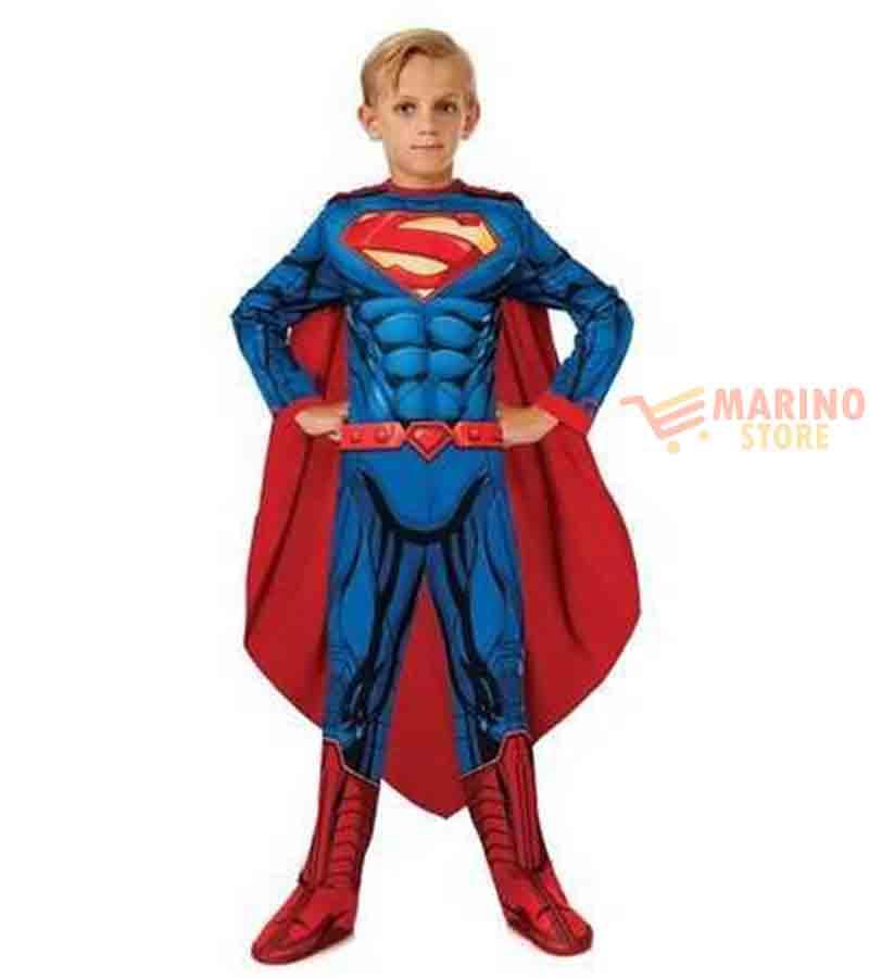 Costume carnevale bimbo superman classic 5-7 anni - Bimbo