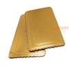 Vassoio Oro Patinato Rettangolare 44x54 cm 1 Pezzo