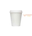 Bicchiere di carta caffé alto con coperchio pezzi 20
