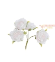 Bomboniera Fiore Rosa col. Bianco diam.4 cm