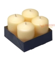 Cero avorio alt. 9 diam.5 1 pz