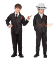 Costume Bambino Completo Gangster (12-13 anni) - Perfetto per Carnevale e Feste a Tema