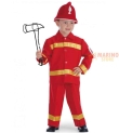 Costume bimbo pompiere VIII 12-13 anni - Perfetto per Carnevale Halloween e Feste a Tema