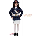Costume carnevale poliziotta baby 3 anni