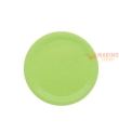 Piatto Verde mela 24 cm ecolor in carta 25 pz