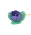 Rose lilla con foglie pz 200