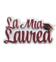 Scritta ''La Mia Laurea'' In Polistirolo Personalizzato