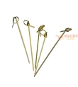 Spiedini in bambù ricciolo 18 cm 100 pz