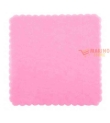 Tulle Rosa Organza Quadrato 24x 24 cm  - 1 pz