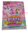 Unicorn party balloon 1 pz