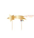 Immagine 0 di Cake Topper Italic cm 20 x 17 Stella Cometa