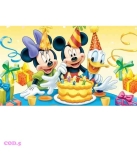Immagine 4 di Cialda topolino per Torta in Ostia Personalizzata rettangolare A4 20 x 30 cm Decorazioni per Torta Bambini new
