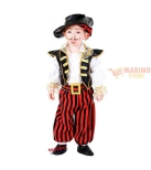 Immagine 0 di Costume carnevale piccolo pirata 10 mesi