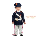 Immagine 0 di Costume carnevale piccolo poliziotto 10 mesi