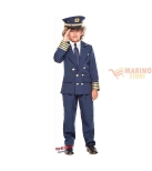 Immagine 0 di Costume carnevale pilota di linea ragazzo taglia L