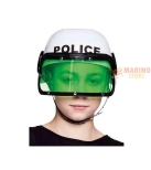 Immagine 0 di Elmetto poliziotto bimbo in plastica con visiera