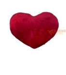Immagine 1 di Peluche grande a forma di cuore con cuoricini e scritta