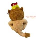 Immagine 1 di Peluche leone con cuore 55 cm