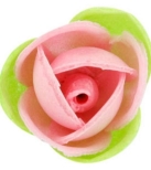 Immagine 2 di Rose rosa con foglie pz 180