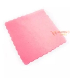 Immagine 0 di Velo Organza Smerlato Quadrato Color Rosa Antico 23 cm 1 pezzo