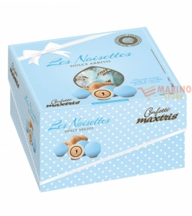 Confetti alla Nocciola Les Noisettes Celeste confezionati singolarmente