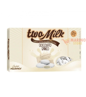 Confetti Bianchi al Cioccolato Two Milk Gusto Cioccolato Bianco Maxtris