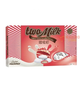 Confetti Bianchi al Cioccolato Two Milk Gusto Red Velvet Maxtris