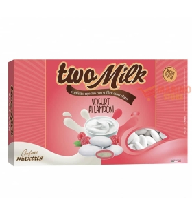 Confetti Bianchi al Cioccolato Two Milk Gusto Yogurt e Lamponi Maxtris