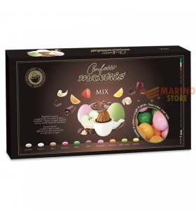 Confetti Colorati Ciocomandorla Maxtris ai Gusti Assortiti alla Frutta
