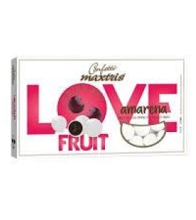 Confetti maxtris amarenette bianche con ciliegia e cioccolato fondente 1 kg
