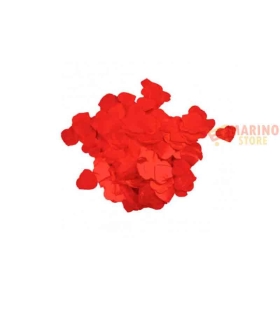 Confetti party cuore rosso, g 15,  cm 2,3