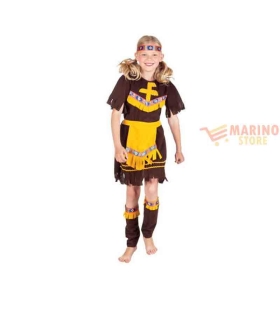 Costume carnevale bimba kid little barefoot 10-12 anni