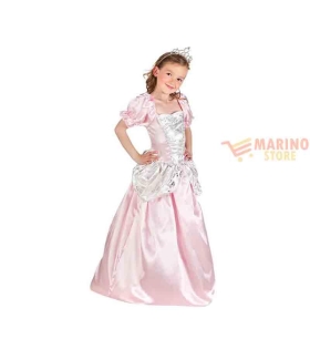 Costume carnevale bimba kid princess rosabel 4-6 anni
