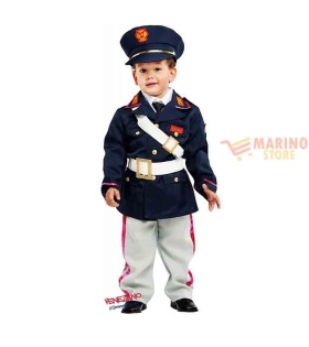 Costume carnevale piccolo poliziotto 10 mesi