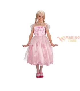 Costume principessa rosellina in busta 4 anni