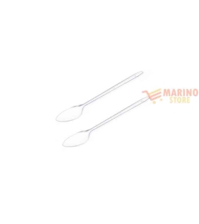 Cucchiai granita trasparenti biocompostabile cm.14 pz.45