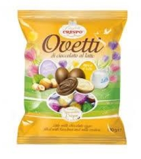 Ovetti crispo faraona crema nocciola e cereali busta gr.130