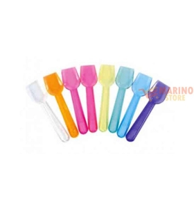 Palettine per gelato colori assortiti imbustata singolarmente lunghezza 10 pezzi 1000