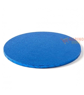 Sottotorta Cartone Blu Tondo 35X1,2 cm
