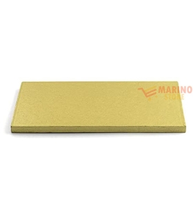 Sottotorta Cartone Dorato Rettangolare 30X40 1,2 cm