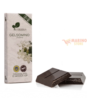 Tavoletta cioccolata di modica gelsomino g.100