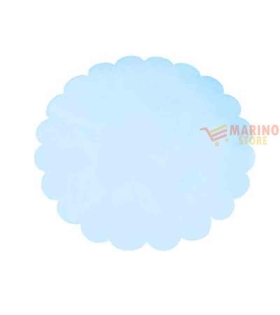 Tulle Celeste Organza diametro 24 cm  - 1 pz