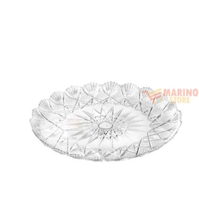 Vassoio stella cristallo profitterol 33,5 cm 1 pz