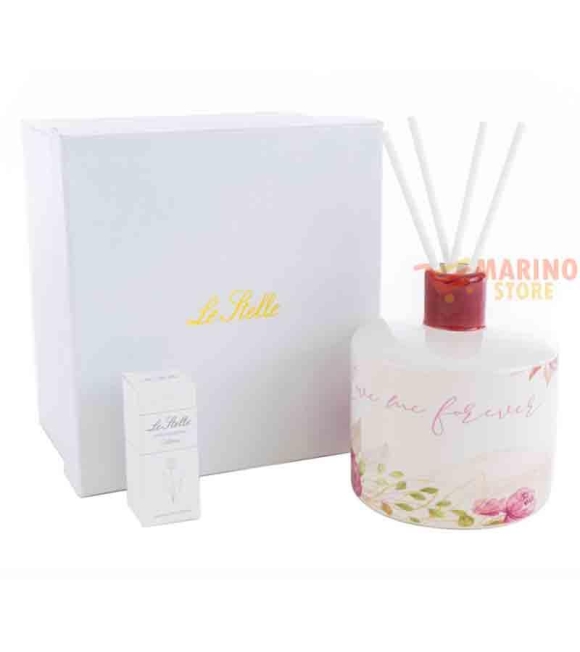 Immagine 0 di Bomboniera Profumatore porcellana Cherry Noble d.10 x h 11 cm c/ astuccio