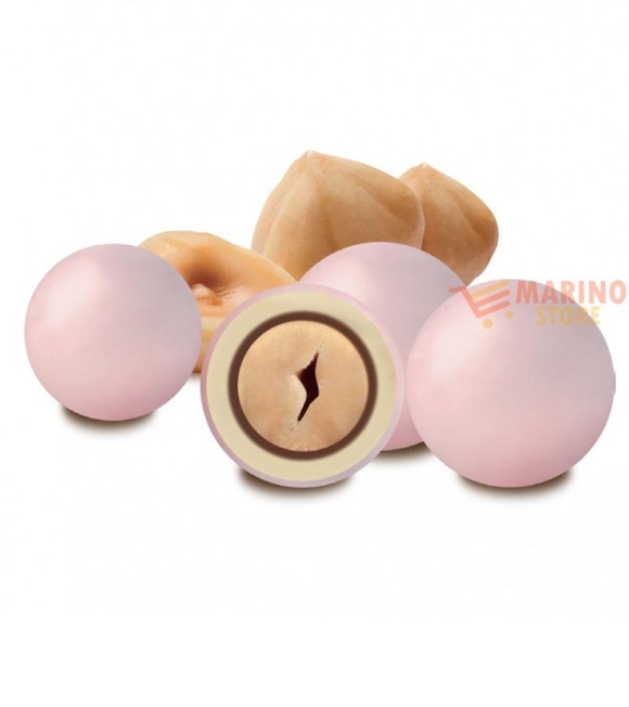 Immagine 1 di Confetti alla Nocciola Les Noisettes Rosa confezionati singolarmente
