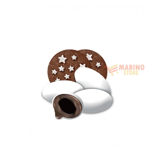 Immagine 1 di Confetti Bianchi al Cioccolato Two Milk Gusto Chocostè Maxtris