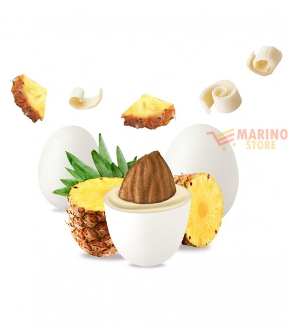 Immagine 1 di Confetti Bianchi Ciocomandorla Maxtris Gusto Ananas
