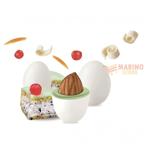 Immagine 1 di Confetti Bianchi Ciocomandorla Maxtris Gusto Cassata Siciliana
