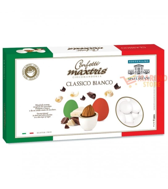 Immagine 0 di Confetti Bianchi Ciocomandorla Maxtris Gusto Classico